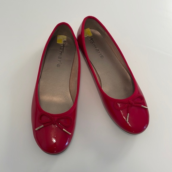 Tamaris Women's Ballet Flats - Comfort Pumps With ANTIslide Technology
